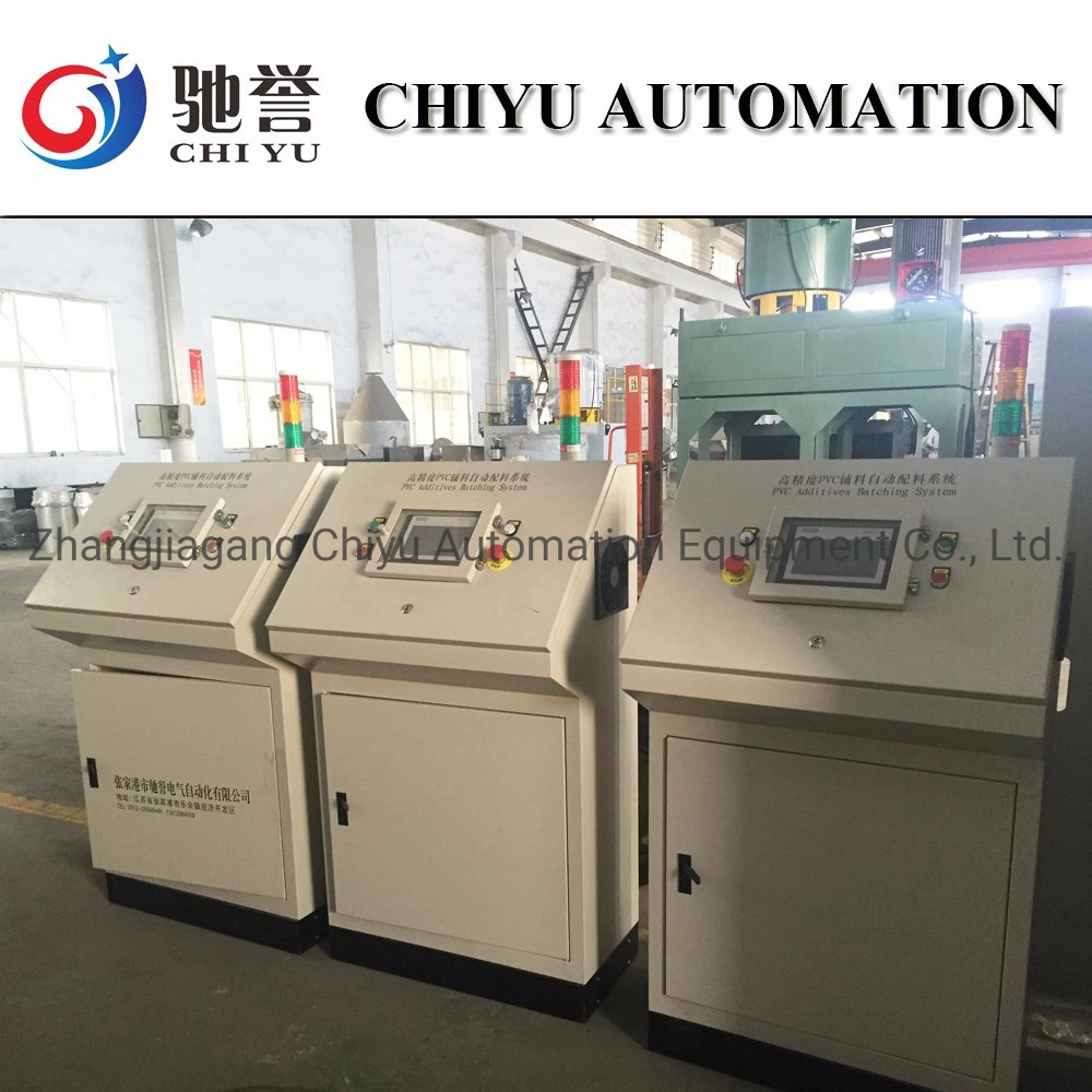 PVC Additives Weighing Machine Automatic Chemical Dosing Machine Rubber Mixer Vacuum Coneyor Pneumatic Conveying System Plastic Machinery Powder Mixing Machine