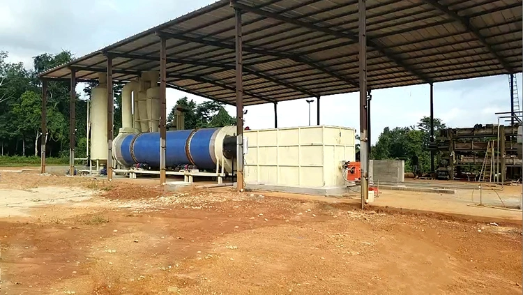 China Henan High Viscosty Sewage Sludge Treatment Dryer Plant for Export