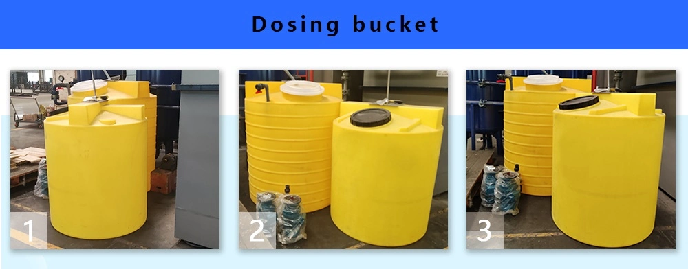 Chemical Dosing Dissolved Air Flotation Machine for Sewage Water Treatment