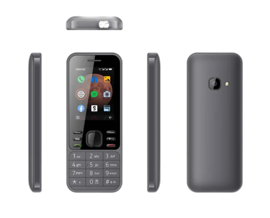 Новый продукт 2022 года, супер большой экран 2,8 дюйма со вспышкой, мобильный телефон 2g GSM, поддержка телефона с функцией бара OEM ODM